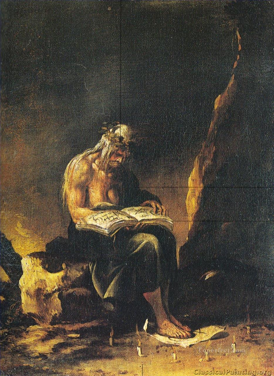 The Witch by Salvator Rosa Oil Paintings